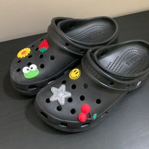 Platform crocs size 7